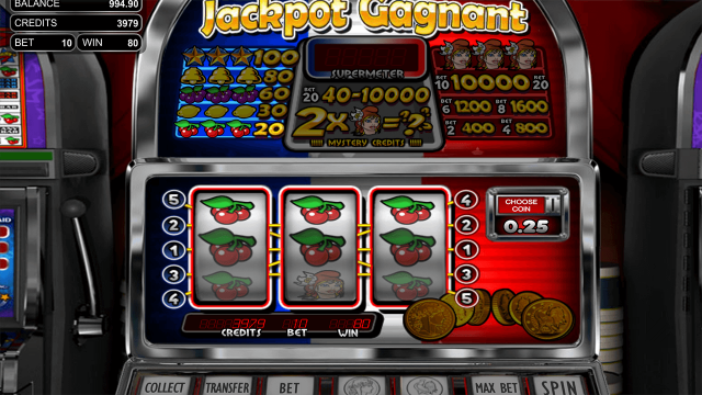 Игровой автомат Jackpot Gagnant 3
