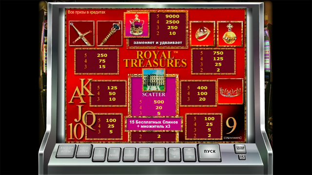 Игровой автомат Royal Treasures 1