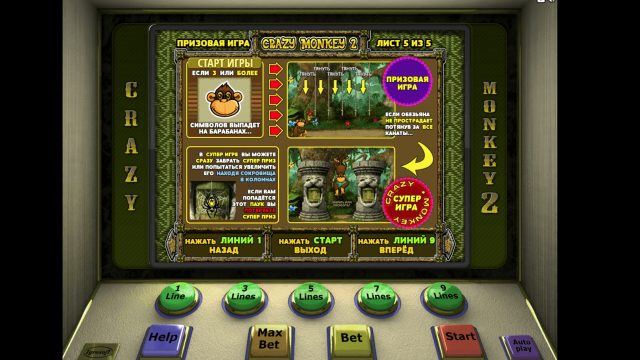 Игровой автомат Crazy Monkey 2 5