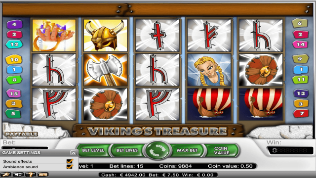 Игровой автомат Vikings Treasure 5