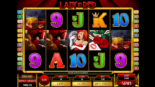 Игровой автомат Lady In Red 8