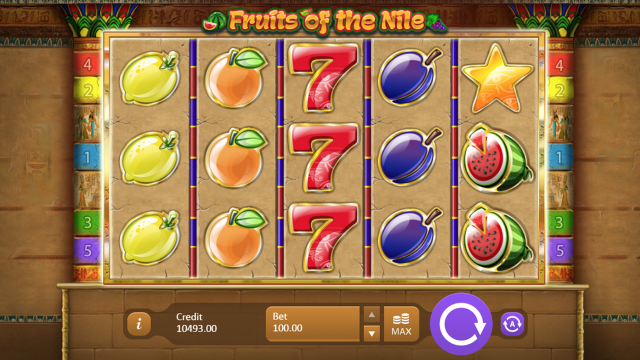 Игровой автомат Fruits Of The Nile 6