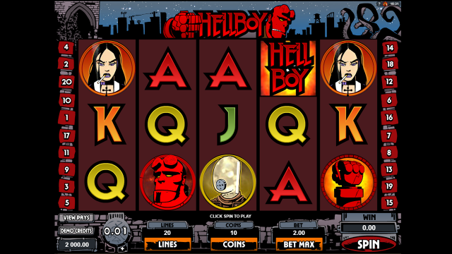 Игровой автомат Hellboy 3