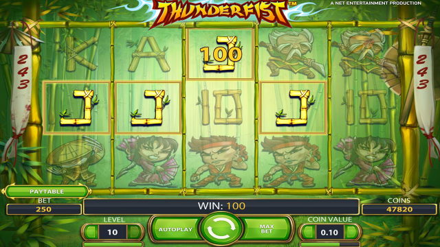 Игровой автомат Thunderfist 3
