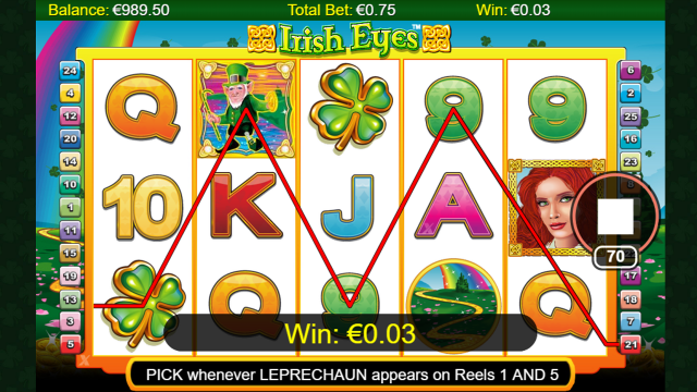 Игровой автомат Irish Eyes 9