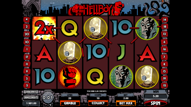 Игровой автомат Hellboy 8