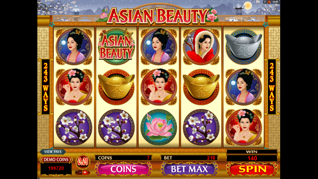 Игровой автомат Asian Beauty 7