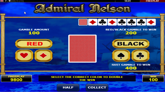 Игровой автомат Admiral Nelson 4