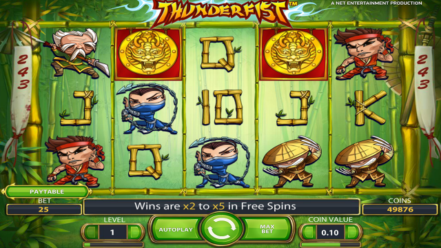 Игровой автомат Thunderfist 6