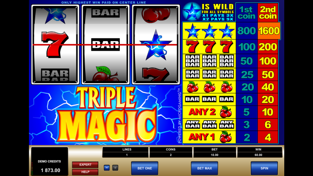 Игровой автомат Triple Magic 5