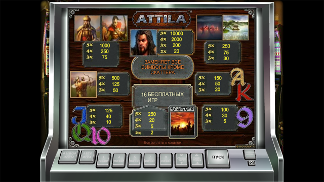 Игровой автомат Attila 3
