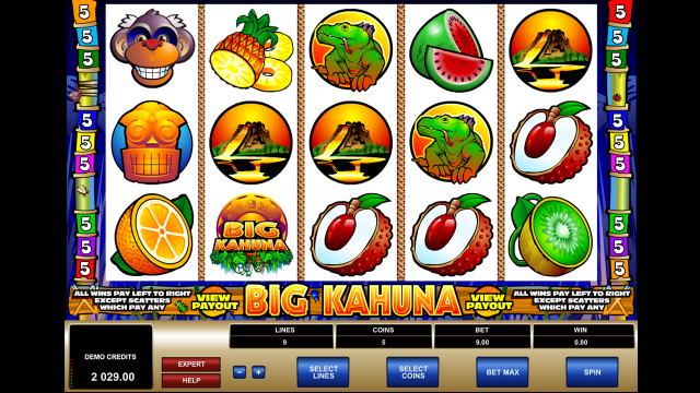 Игровой автомат Big Kahuna 2