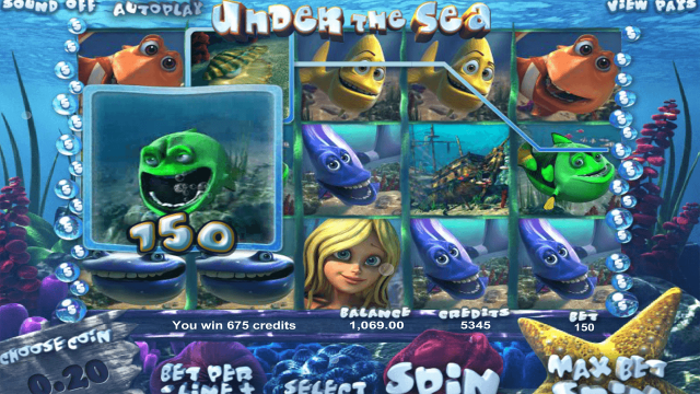 Игровой автомат Under The Sea 3