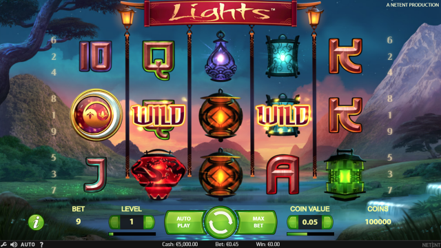 Игровой автомат Lights 6